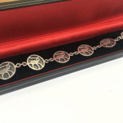 Gispert Dunker Karasjok Norwegian 830 silver bracelet , circa 1960s/70s. Postage category B