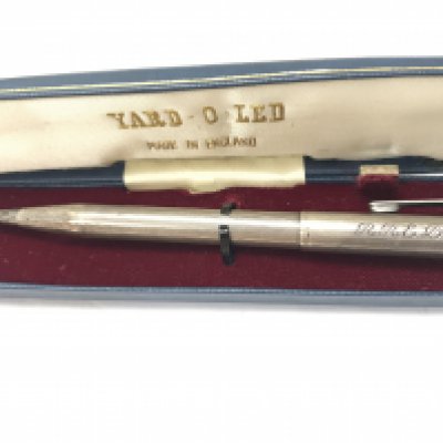 Yard O Led silver hallmarked pen. Postage category A
