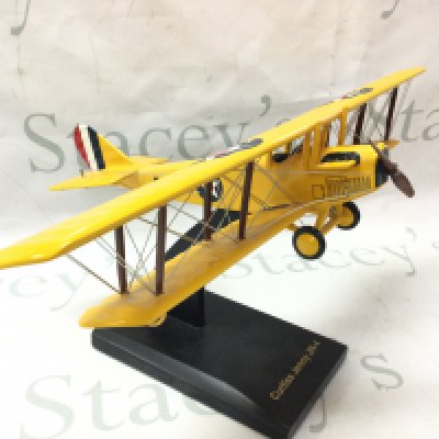 A model aeroplane Curtiss Jenny JN-4 , made in the Philippians. 21cm tall. Postage category C