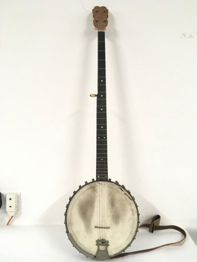 A Windsor 5 string banjo. No case.