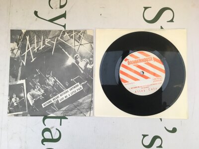 A first UK pressing of the 7" single Nothing Means Nothing Anymore by Alley Cats. EX/EX.