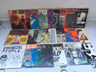 40 grunge, punk and alt rock 7" singles and EPs by various artists including Vindictives, Jesus & Mary Chain, Billy Childish and many more.