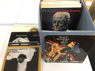A collection of classical music LPs comprising various early Stereo pressings on Decca, RCA, Columbia and others.
