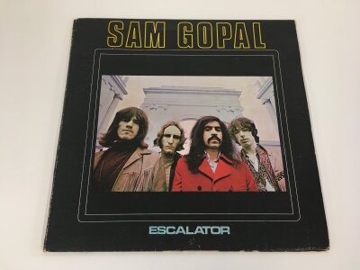 An original UK 1969 pressing of the Sam Gopal LP Escalator on Stable Records SLE 8001. Ian Kilminster AKA Lemmy was a member of this group. Vinyl EX.