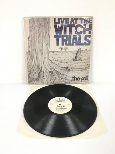 An early UK pressing of The Fall LP Live At The Witch Trials on Step Forward Records SFLP-1. EX/EX.