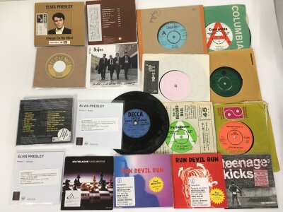 A collection of demo discs, acetate, radio promo CDs etc. Artists include The Beatles, Elvis Presley, Paul McCartney and others.
