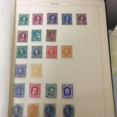 Ten Albums containing world stamps used and unused mainly second half of the 20th century. Venezuela Syria Austria Australia Cyprus and others (10)