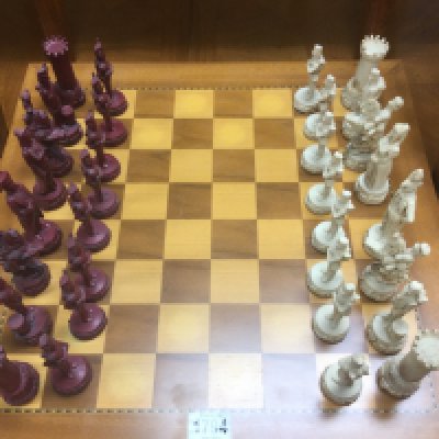 A limited edition chess board .