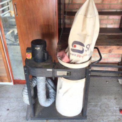 A 1hp workshop dust collector on wheels. Items sold in situ. Viewing on location in Woodham Mortimer by appointment contact office to arrange.