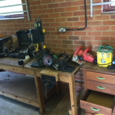 A collective lot of power tools and other oddments including routers skill saws sander etc. Items sold in situ. Viewing on location in Woodham Mortimer by appointment contact office to arrange.