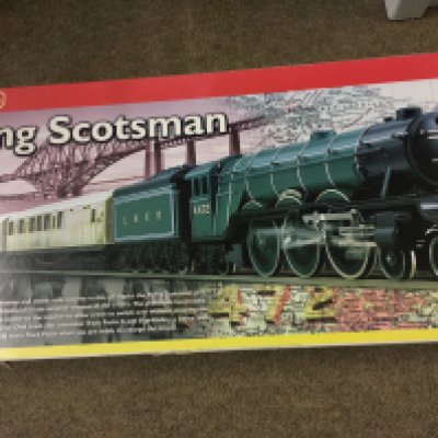 A boxed Hornby flying scotsman . NO RESERVE