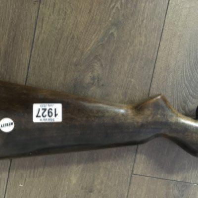 A Webley 2.2 air rifle.