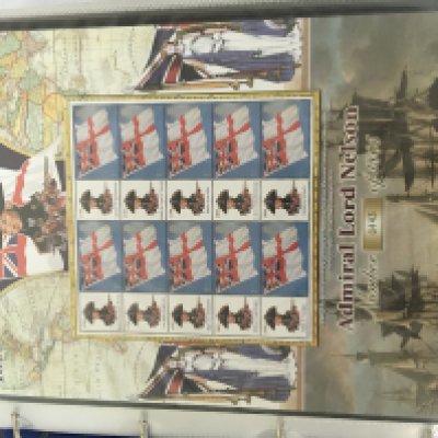 An Album containing an extensive collection of approximately 100 Royal Mail limited edition Pictorial First Class stamp sheets. Each sheet with ten first class stamps all unused and extremely well presented. Approximate album value &#20132662751500-1700.